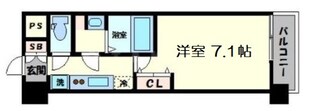 コンフォリア心斎橋EASTの物件間取画像